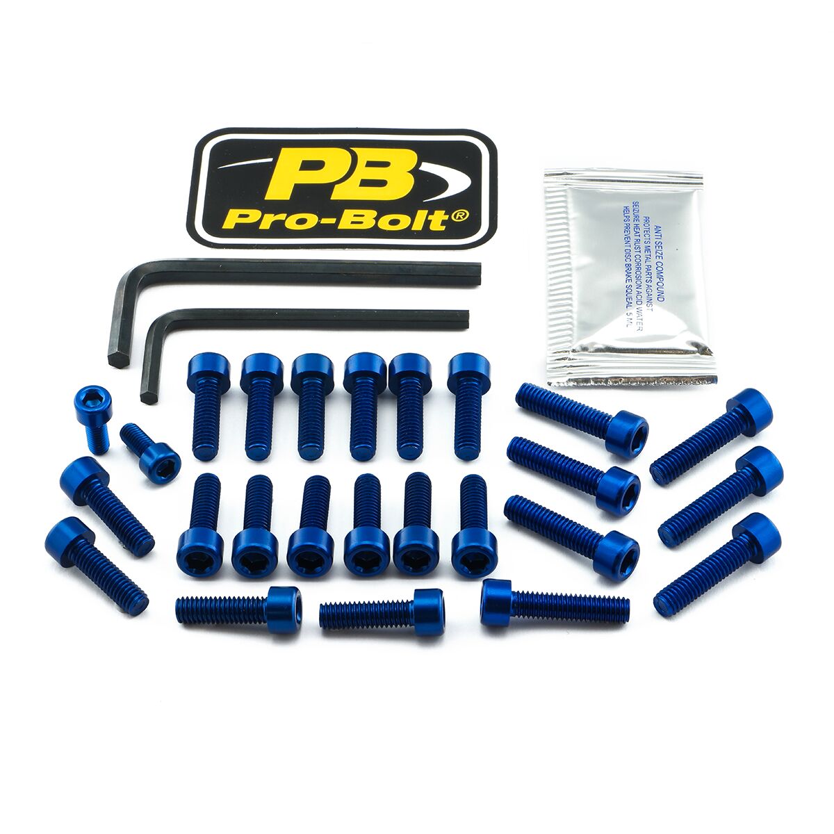 Skruesett modellspesifikke til BMW R 1250 GS ABS — Pro Bolt EBM820B