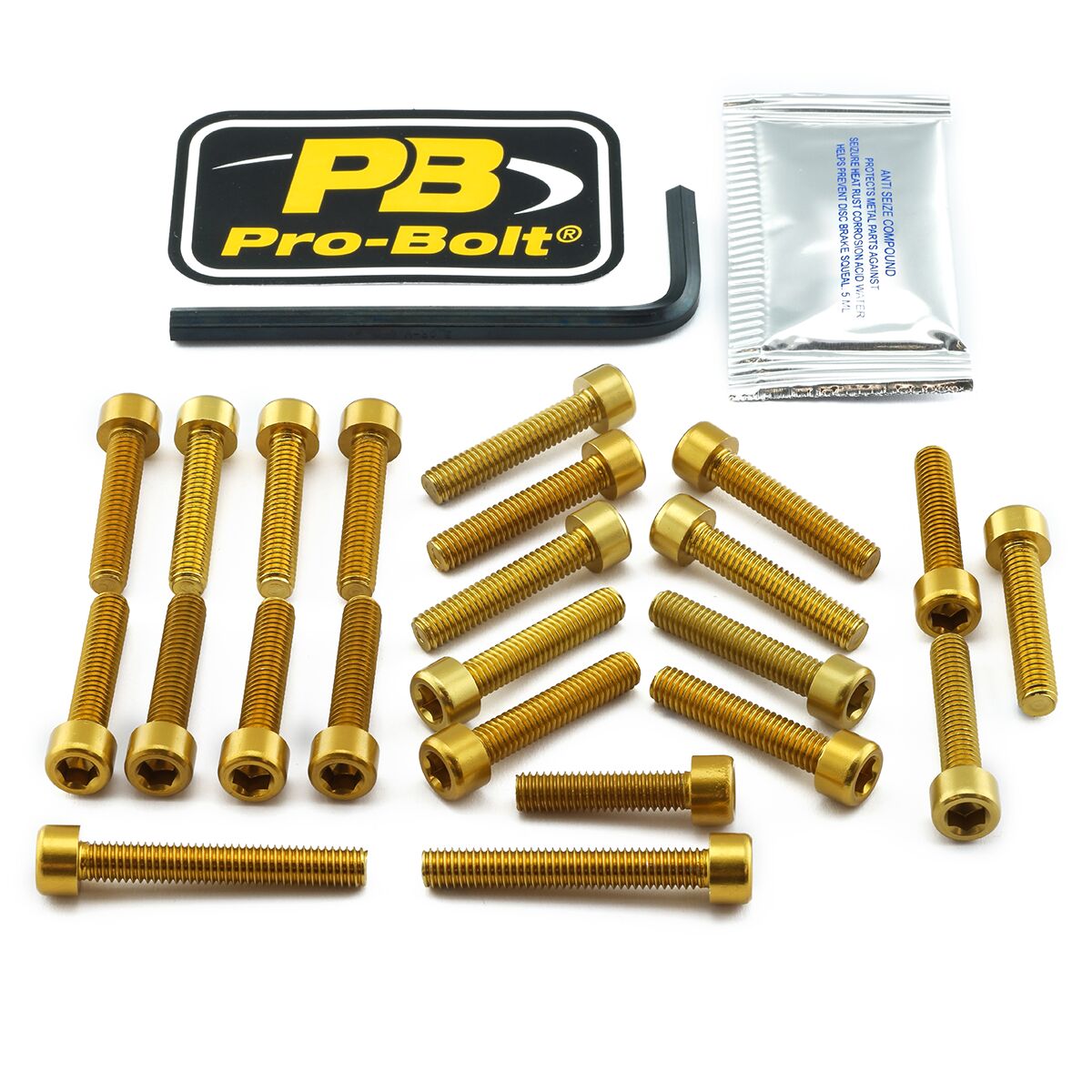 Skruesett modellspesifikke til Honda CBR 650 F — Pro Bolt EHO430G