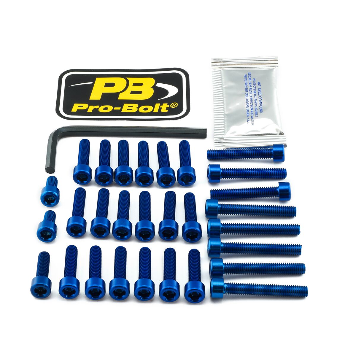 Skruesett modellspesifikke til Aprilia RSV4 1000 RF ABS — Pro Bolt EOAP210B