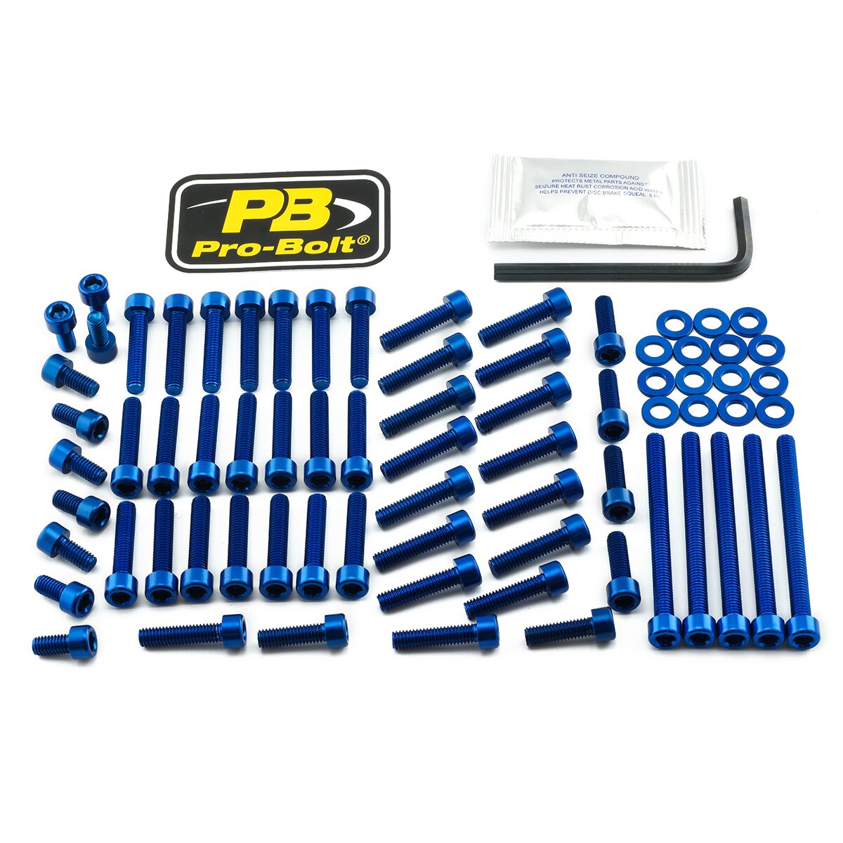 Skruesett modellspesifikke til Yamaha VMX 1700 ABS — Pro Bolt EYA446B