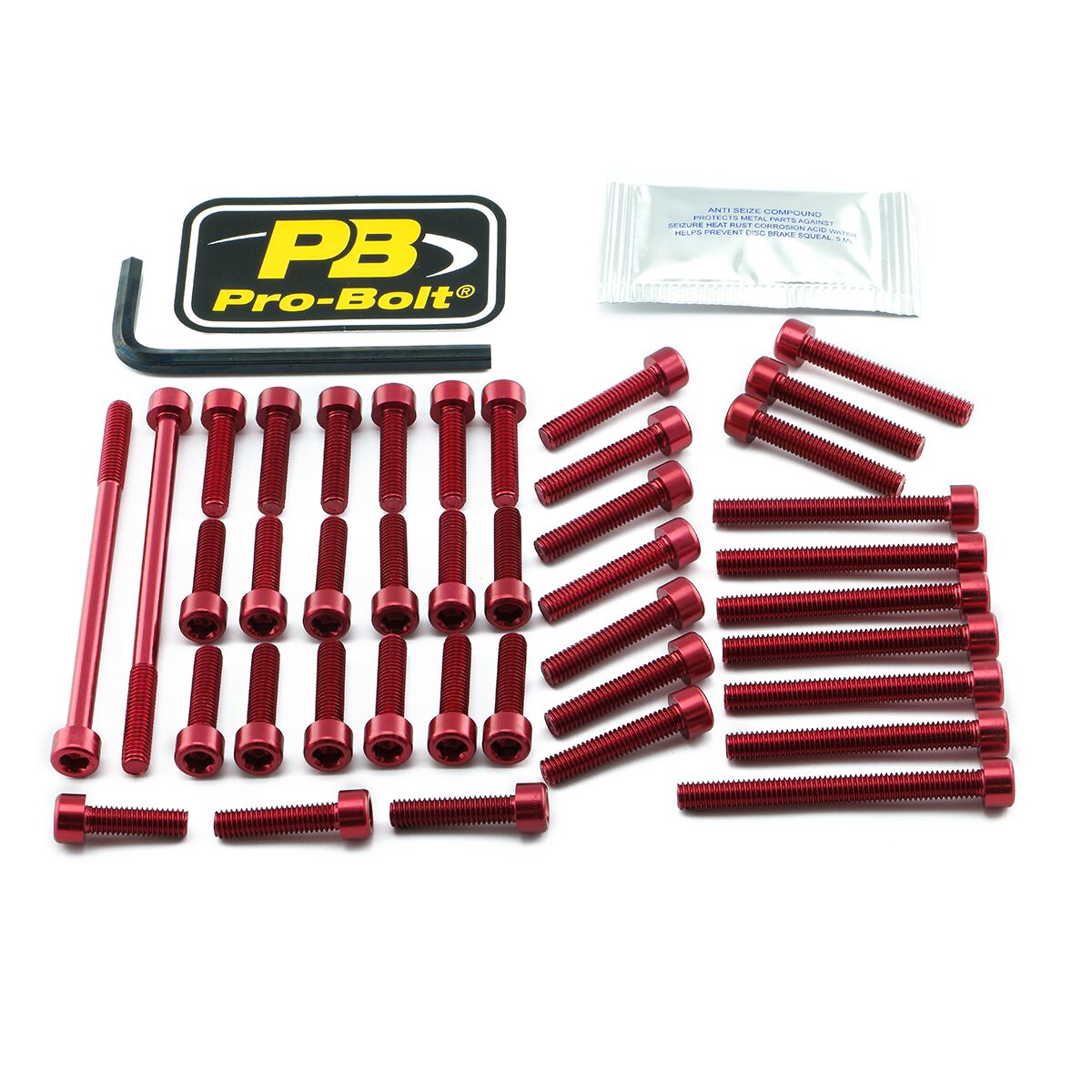 Skruesett modellspesifikke til Yamaha MT-03 660 — Pro Bolt EYA510R