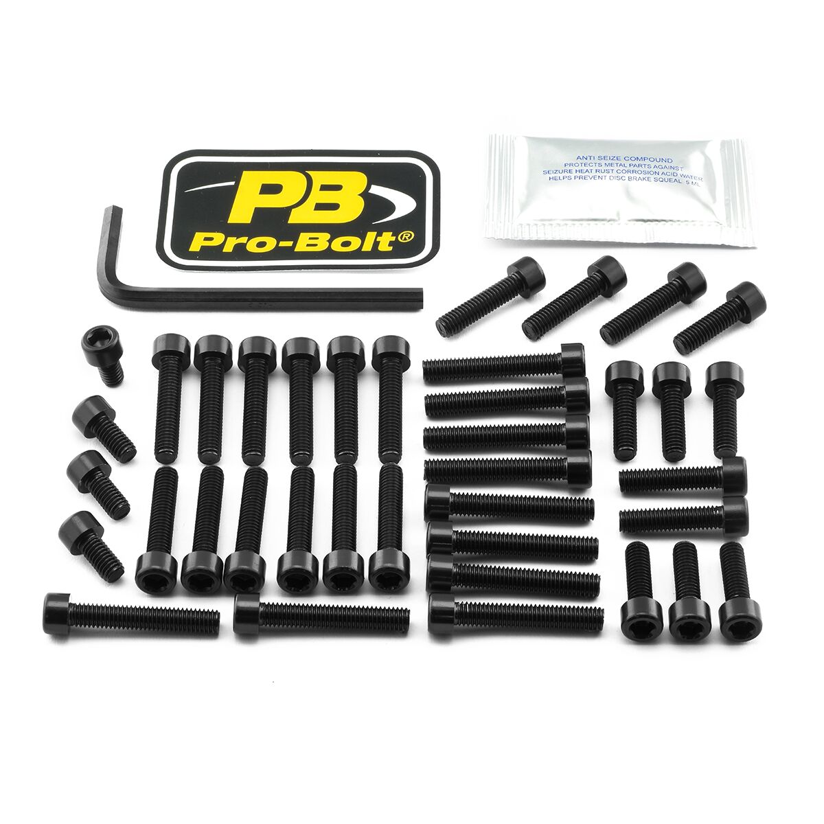 Skruesett modellspesifikke til Yamaha MT-10 ABS — Pro Bolt EYA620BK