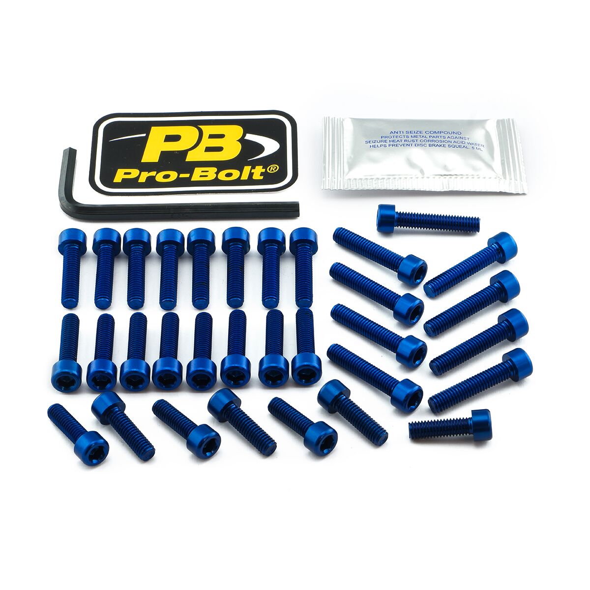 Skruesett modellspesifikke til Yamaha YZF-R6 600 — Pro Bolt EYA660B