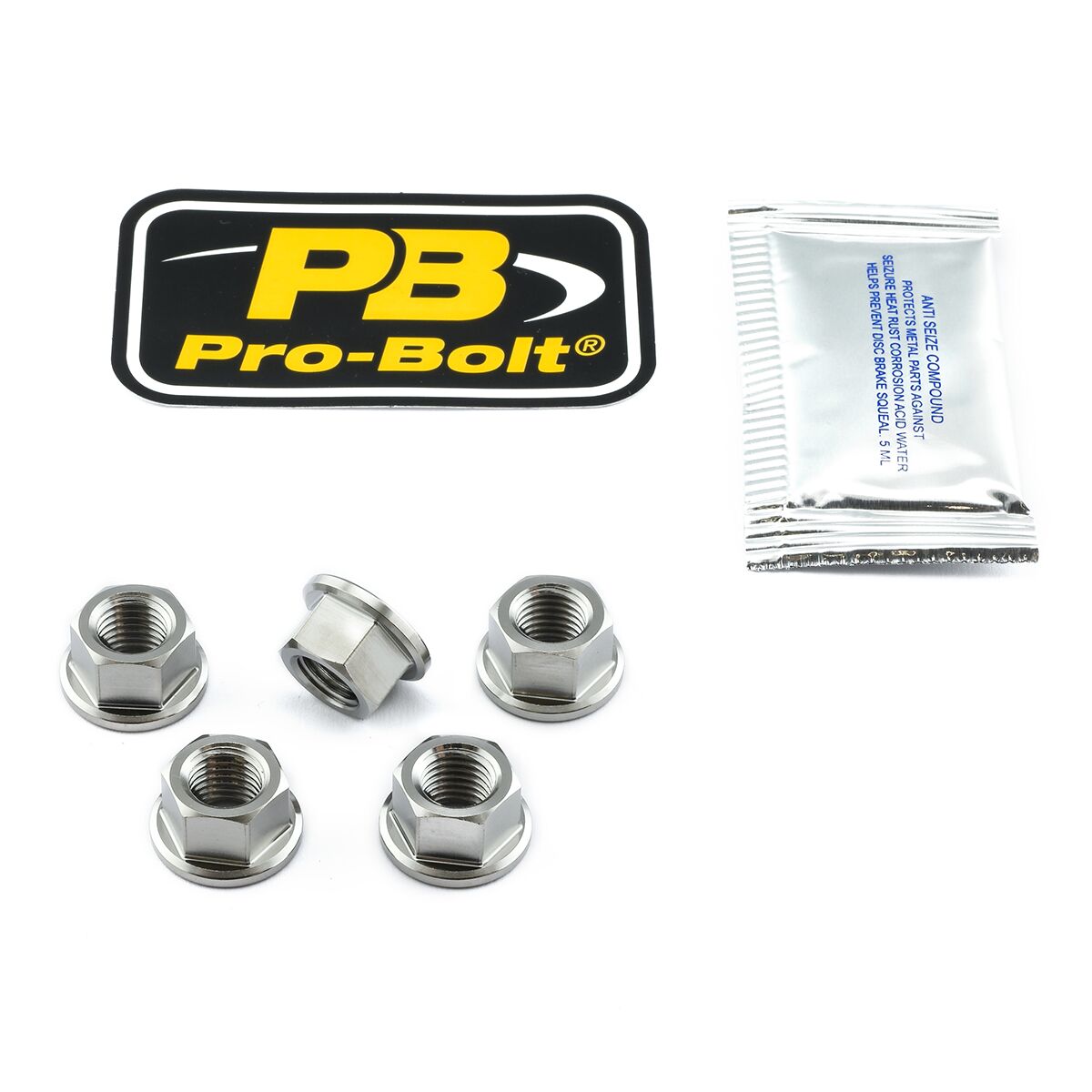 Skruesett modellspesifikke — Pro Bolt TI5SPN10