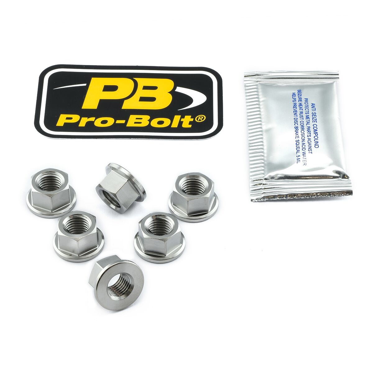Skruesett modellspesifikke — Pro Bolt TI6SPN10