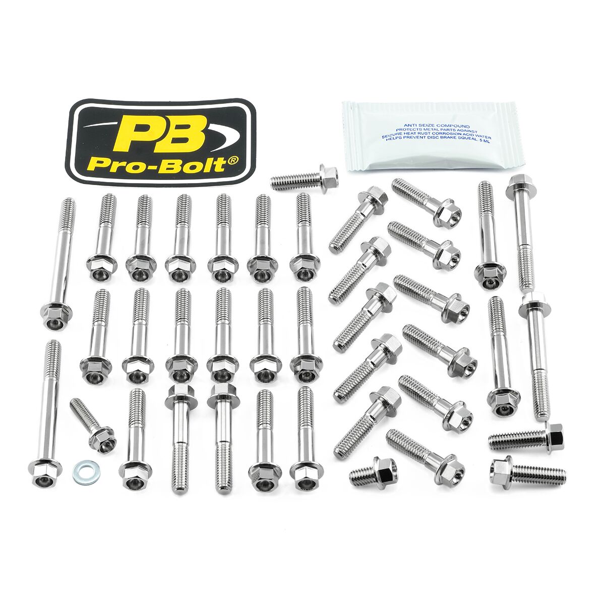 Skruesett modellspesifikke til BMW S 1000 RR ABS — Pro Bolt EBM061SSHX