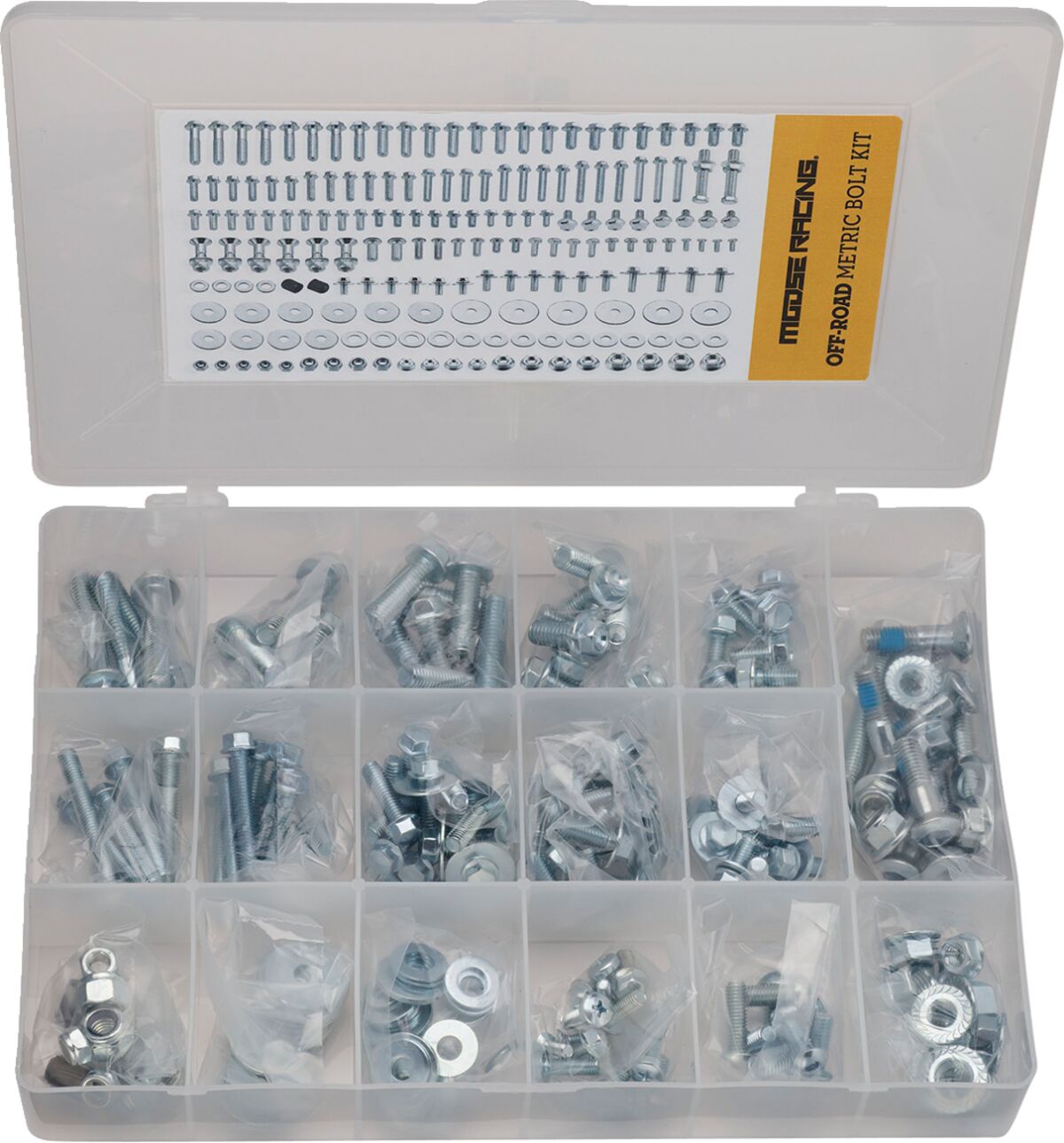 Skruesett modellspesifikke — Moose Offroad Hard-Parts BKP-02