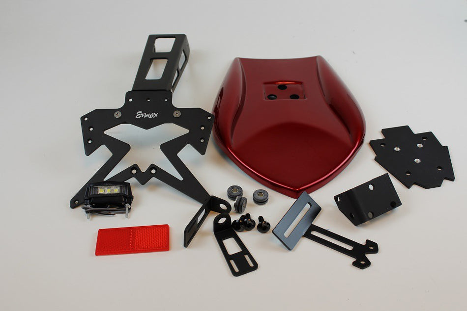 Plate Holder Ermax GSX S1000 15- Metallic Red(Candy Darring Red)