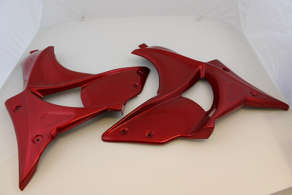 Ermax LOW fairing FZ1 fazer 06/11 metallic burgundy (lava red/drmk )