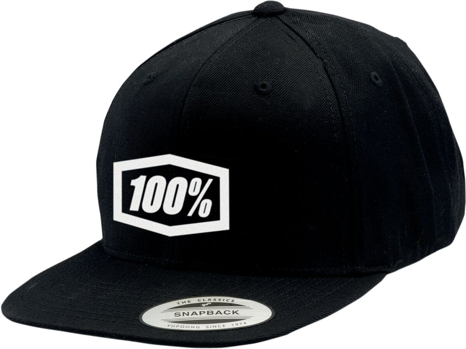 Capser og luer, Snapback Hat BLACK/WHITE One Size — 100% 20044-00000