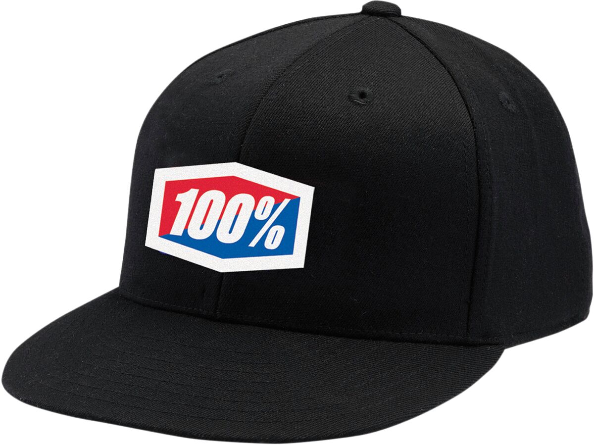 Capser og luer, Essential J Fit Hat Black S/M — 100% 20043-00002