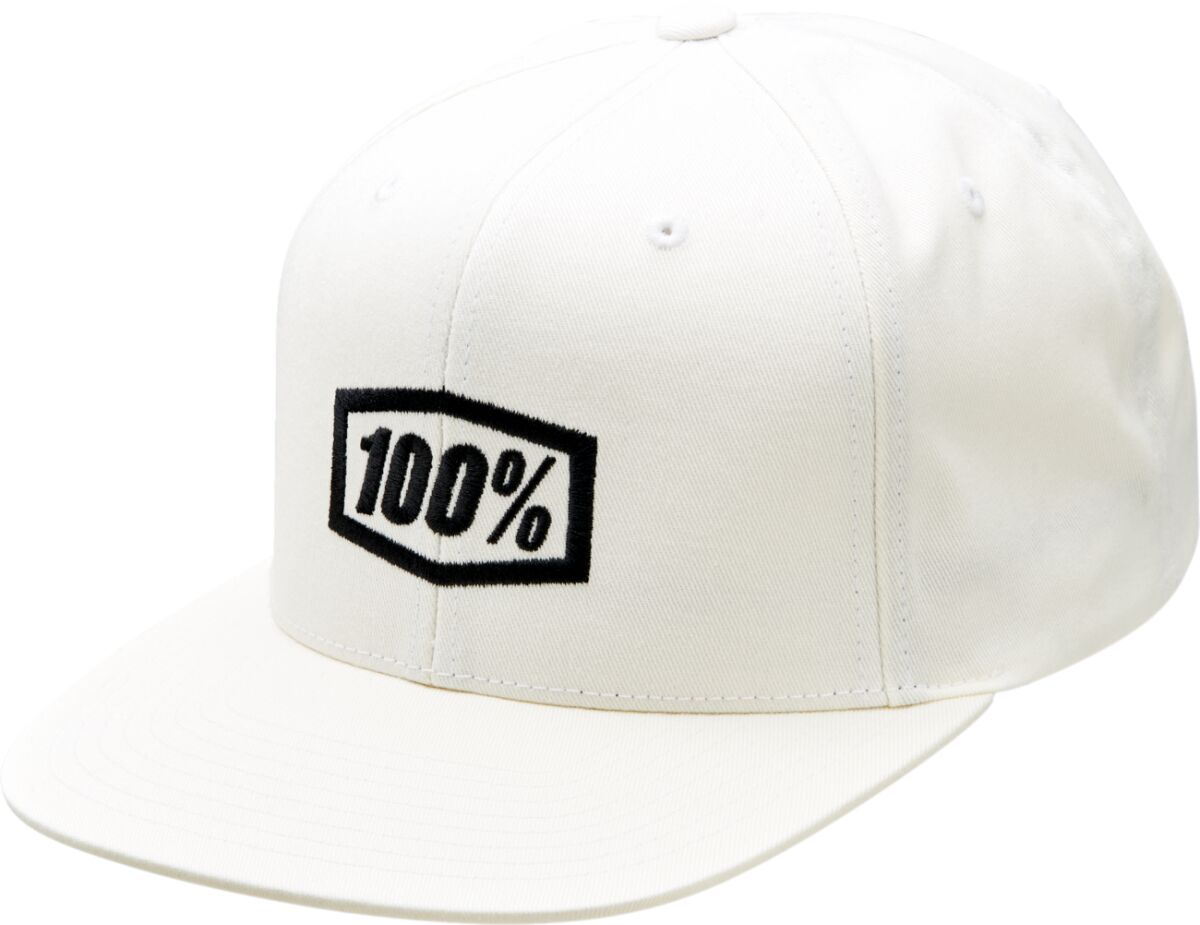 Capser og luer, Hat Icon Snpbck WH OS — 100% 20044-00007