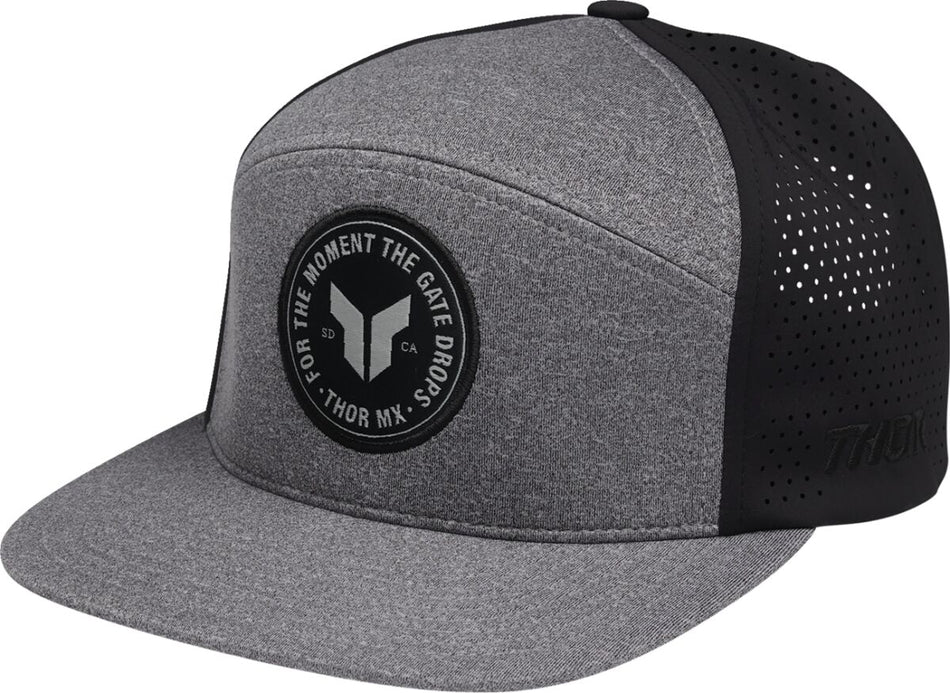 Capser og luer, Hat Badge Htr GY/BLACK — Thor 2501-4459