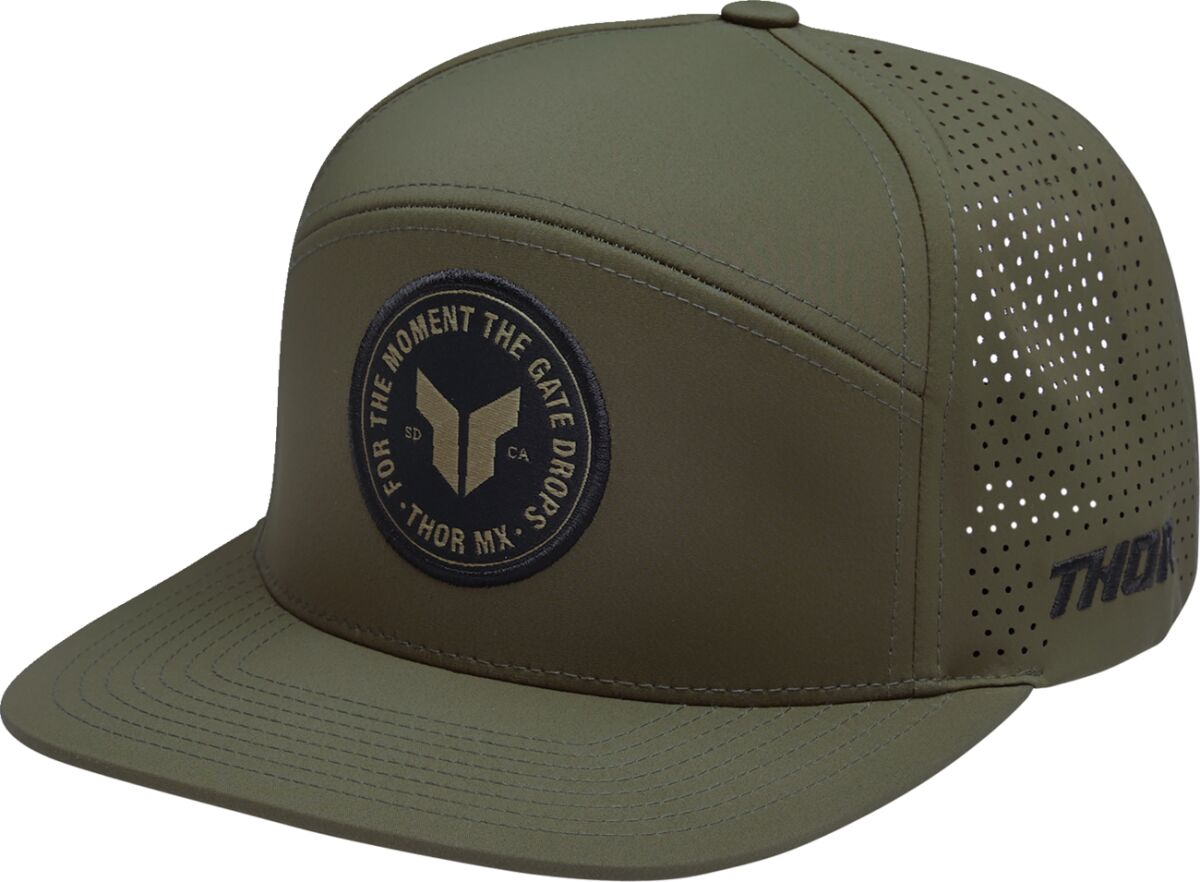 Capser og luer, Hat Badge Htr Olive — Thor 2501-4460