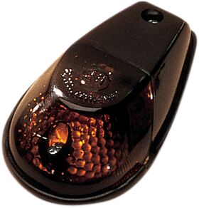 Ekstralys, Marker Light Flush Mount Black Body Smoke Lens — K&S Technologies 25-8021