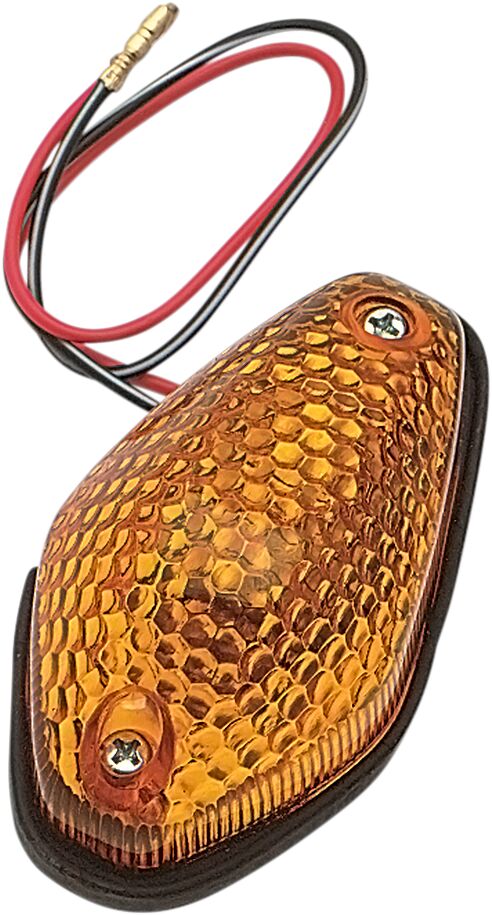 Ekstralys, Marker Light Tear Drop Amber Lens — K&S Technologies 25-8058