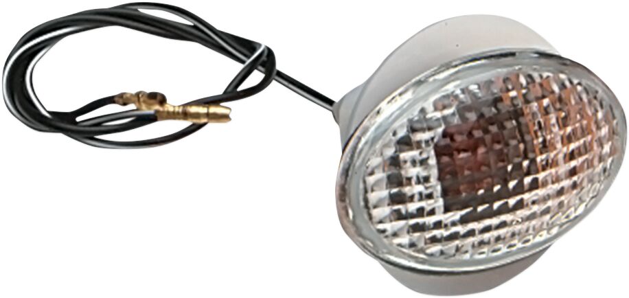 Ekstralys, Marker Light Flat Oval Small Clear — K&S Technologies 25-8271