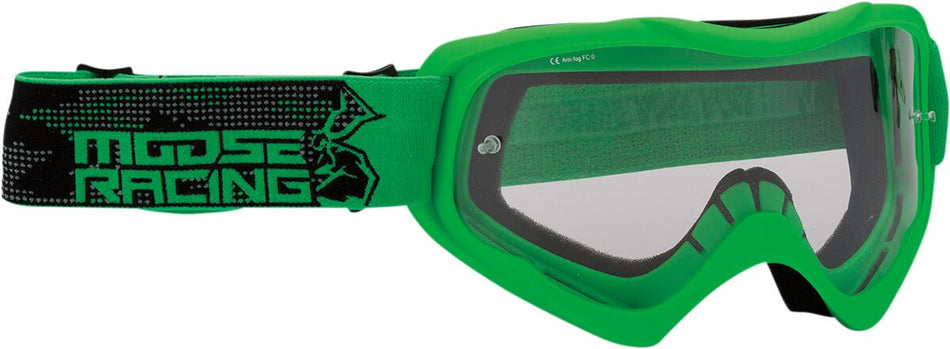 Briller goggles, Goggl Qualfr Agroid Green — Moose Racing 2601-2655
