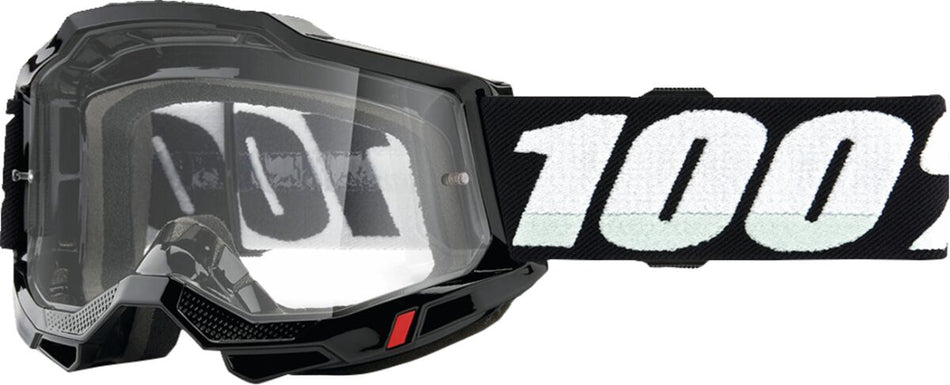 Briller goggles, Gog AC2 JR Black Clr — 100% 50024-00011