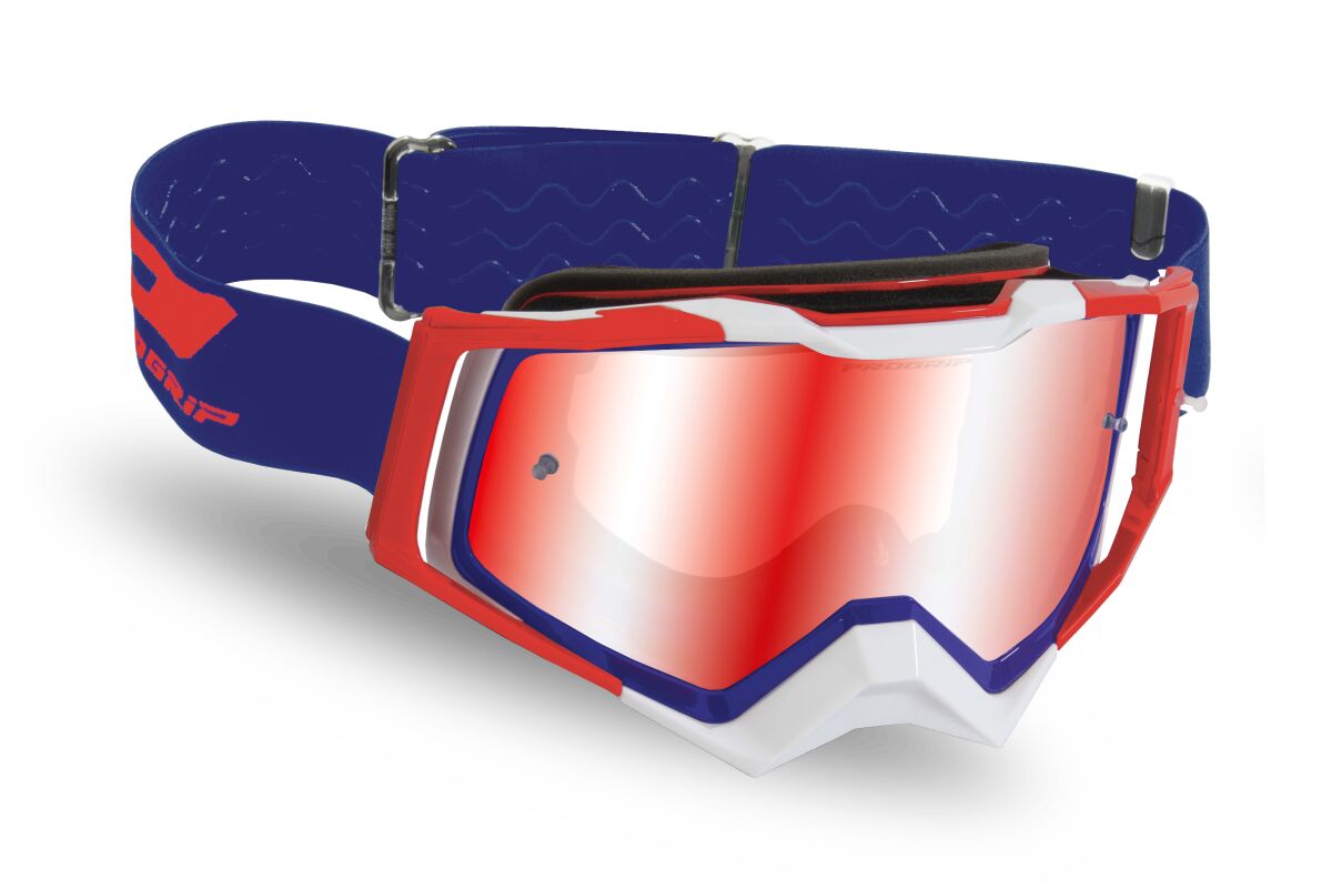 Briller goggles, Goggles 3309 Rapid RWB/MIR BL — Pro Grip PZ3309FL-147