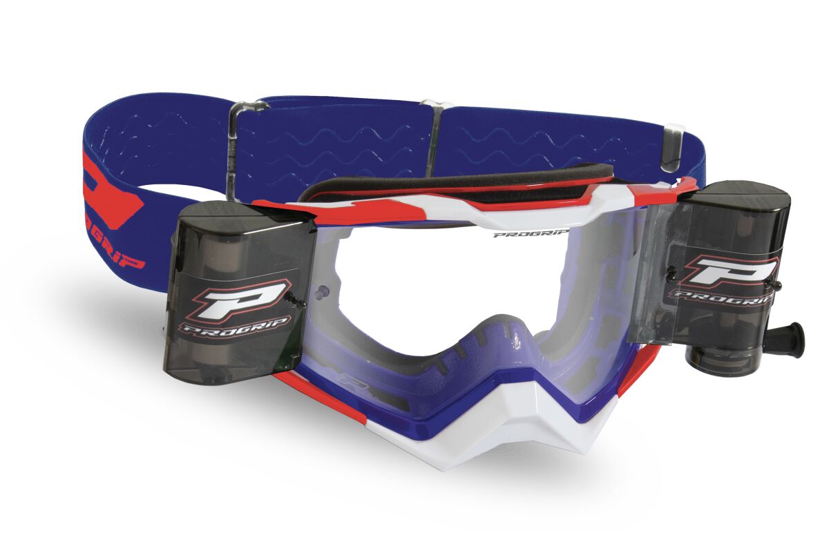 Briller goggles, Goggles 3309 Rapid Rwb+Rolloff — Pro Grip PZ3309RO-147