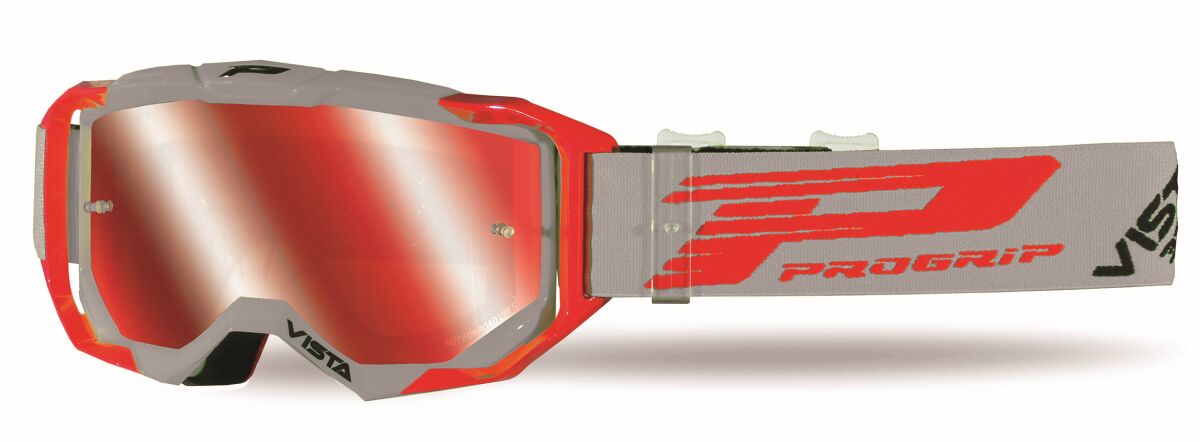 Briller goggles, Goggles Vista GREY/RED — Pro Grip PZ3303FL-288