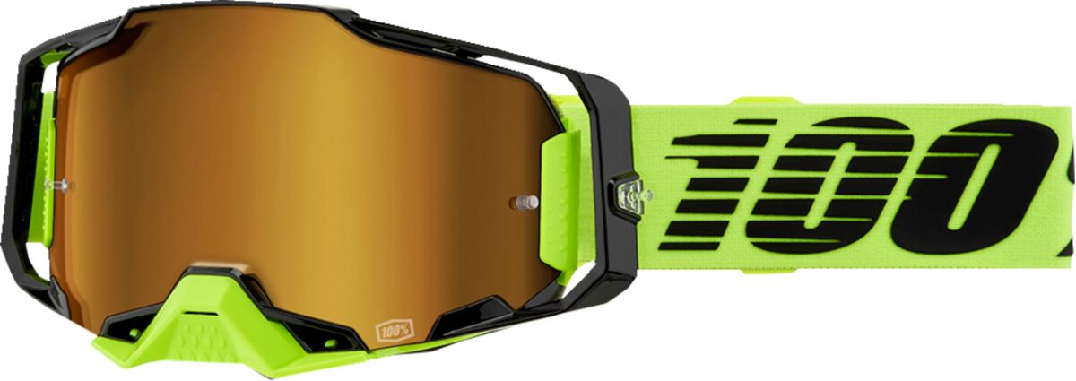 Briller goggles, Gogl Armega Neon YL MR GD — 100% 50005-00032