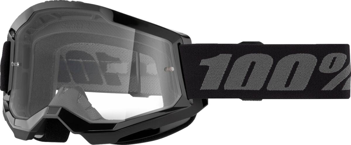 Briller goggles, Goggle Strata 2 Black Clr — 100% 50027-00013