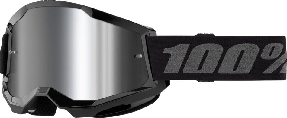 Briller goggles, Gog Strata 2 Black MR SL — 100% 50028-00013