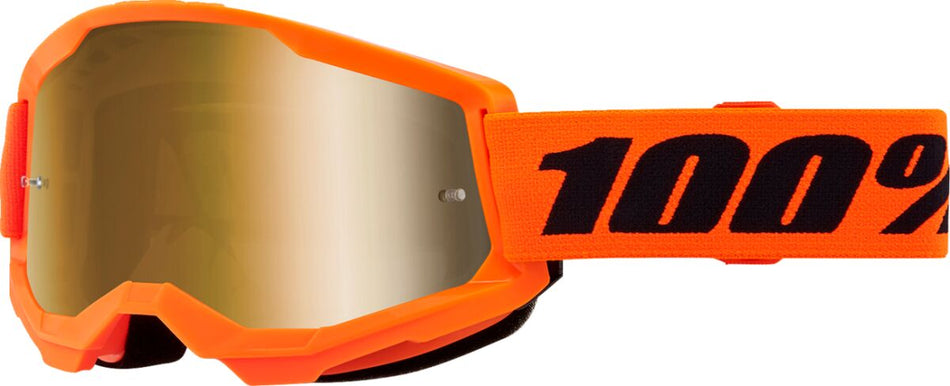 Briller goggles, Goggl ST2 Neon Org MR Gld — 100% 50028-00015