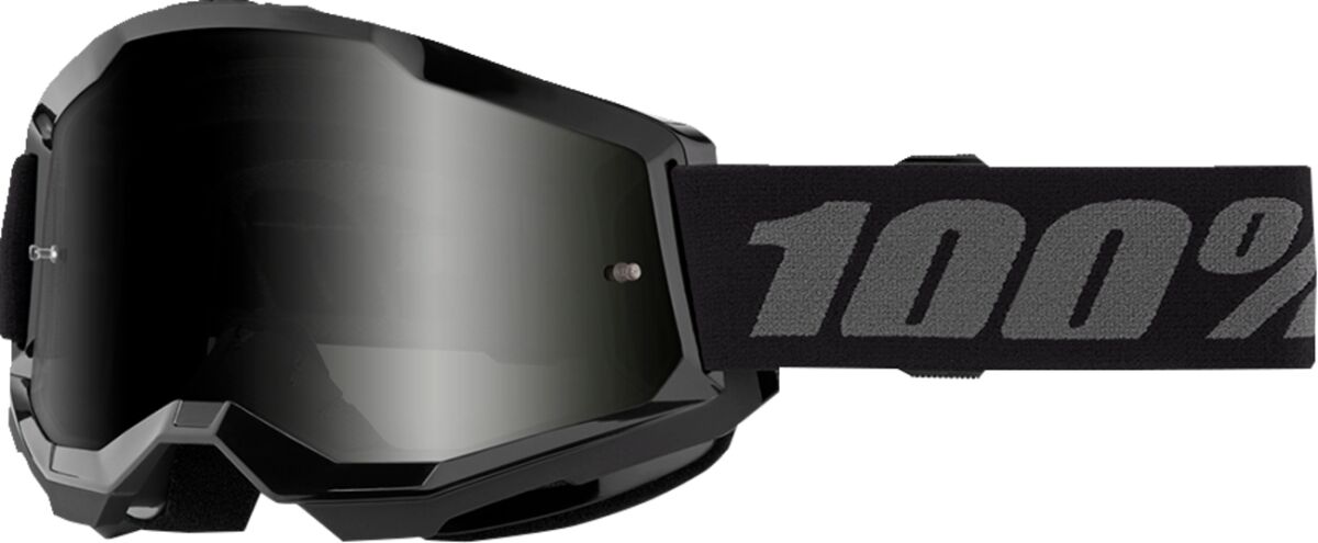 Briller goggles, Goggle Strata 2 Sand Black Smk — 100% 50030-00004