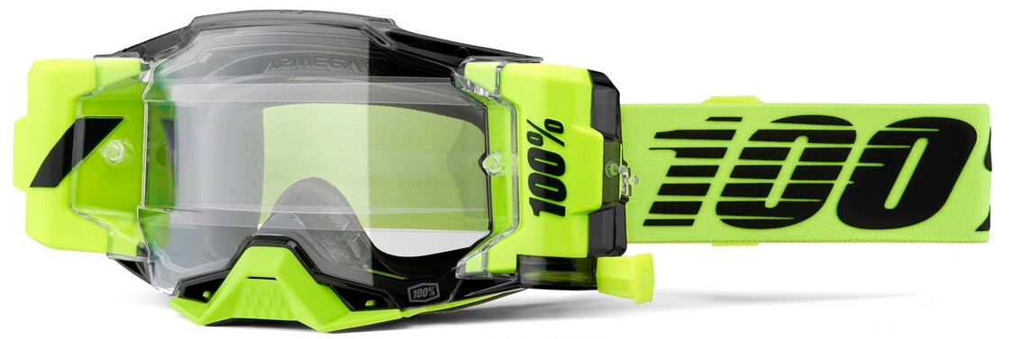 Briller goggles, Goggle Armega Forecast Neon YE — 100% 50006-00007