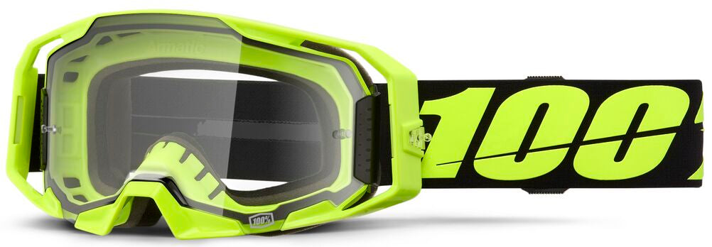 Briller goggles, Gog Armatic Neon YE CL — 100% 50059-00004