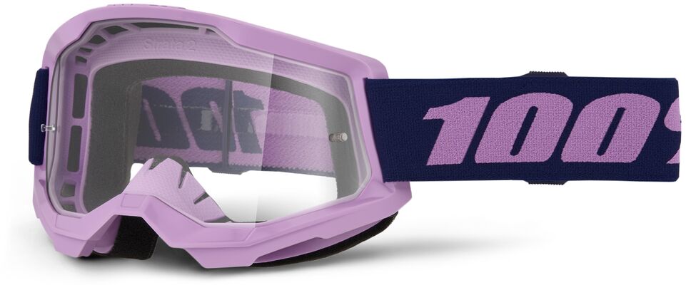 Briller goggles, Goggle Strata 2 Purple - Clear — 100% 50027-10025