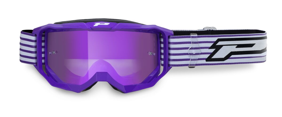 Briller goggles, Goggles 3300FL Vision GO Violet / Mirror Violet — Pro Grip PZ3300FL-418