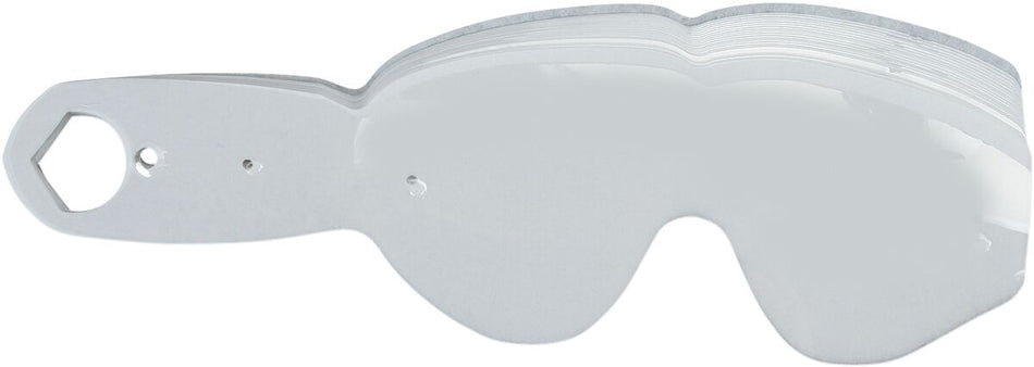 Goggles linser og deler, Tear Off Mse Pro Grip 20P — Moose Racing 11-20-15