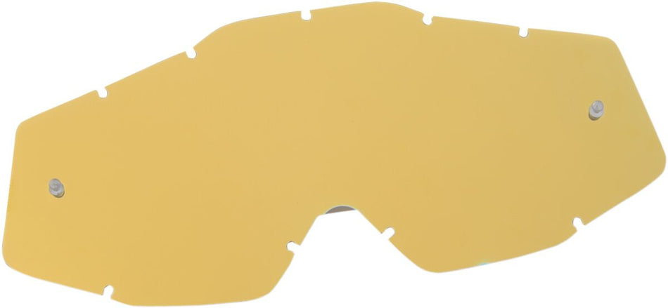 Goggles linser og deler, Youth Mirror Gold Replacement Lens For 100% JR Goggles — 100% 59018-00001