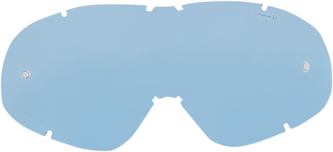 Goggles linser og deler, Qualifier Replacement Lens Blue — Moose Racing 2602-0581