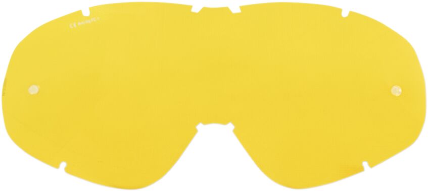 Goggles linser og deler, Qualifier Replacement Lens Yellow — Moose Racing 2602-0584