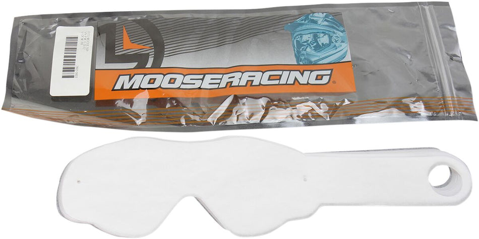 Goggles linser og deler, Tear-Off Moose Racing Qualifier 50-PACK — Moose Racing 11-50-52