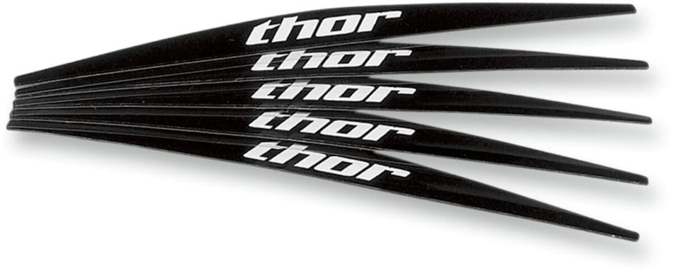 Goggles linser og deler, Total Vision System Replacement Mud Flaps 5-PACK — Thor 2602-0720
