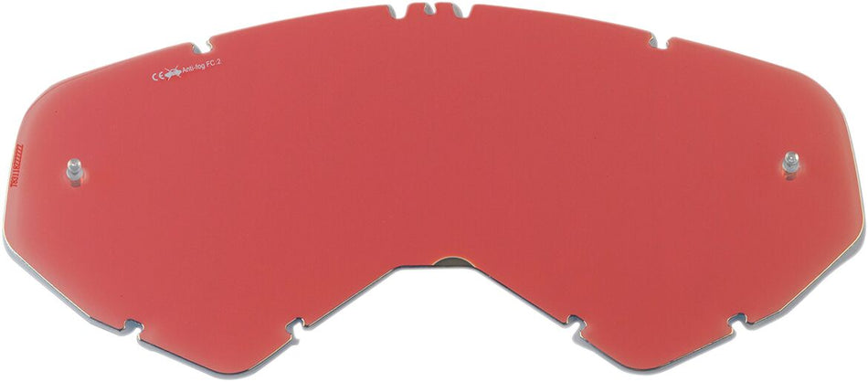 Goggles linser og deler, Xcr Replacement Lens Red — Moose Racing 2602-0767