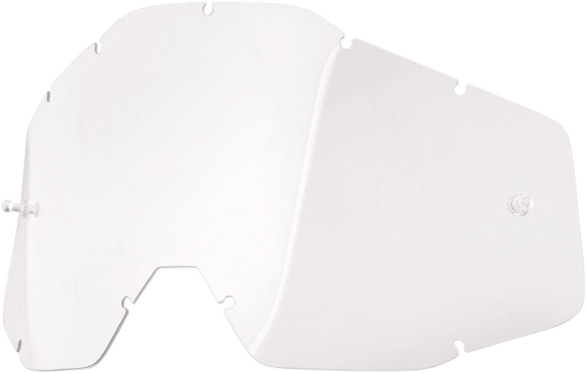 Goggles linser og deler, Mini Clear Replacement Lens For 100% Strata Mini Goggles — 100% 59042-00001