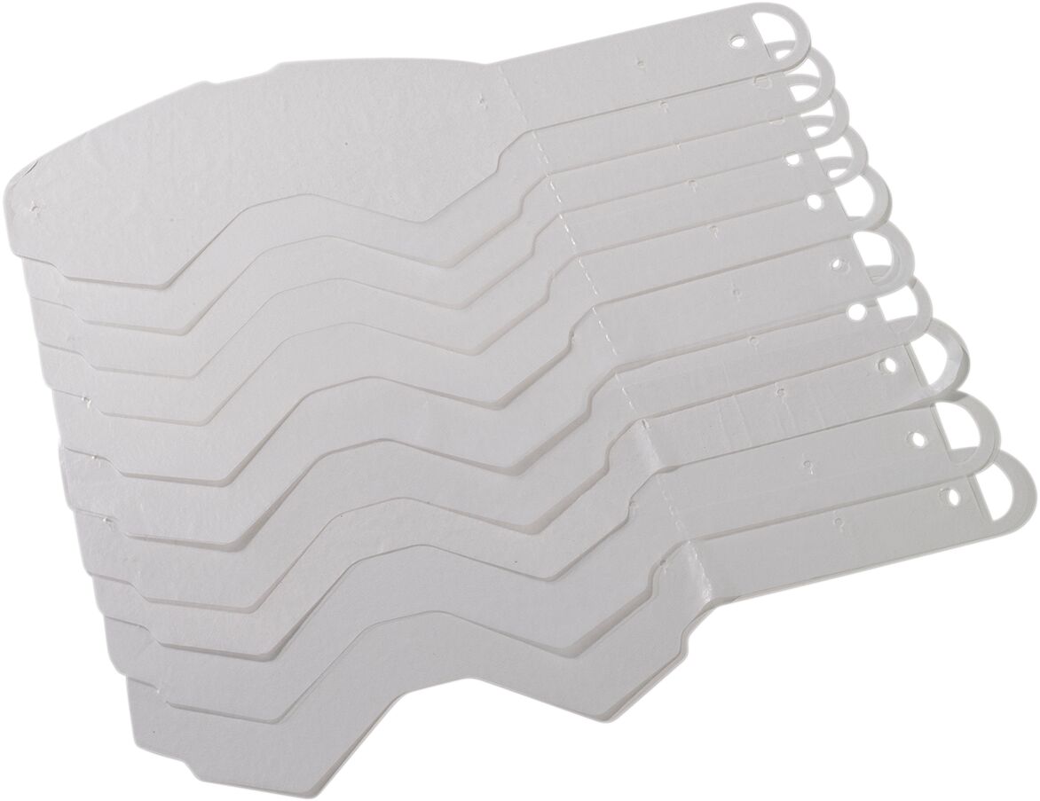 Goggles linser og deler, Xcr Tear-Offs Clear 10-PACK — Moose Racing 2602-0811
