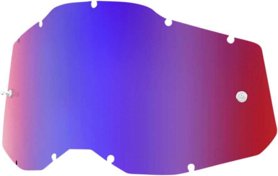 Goggles linser og deler, Lens RC2/AC2/ST2 Mir R/B — 100% 59078-00008