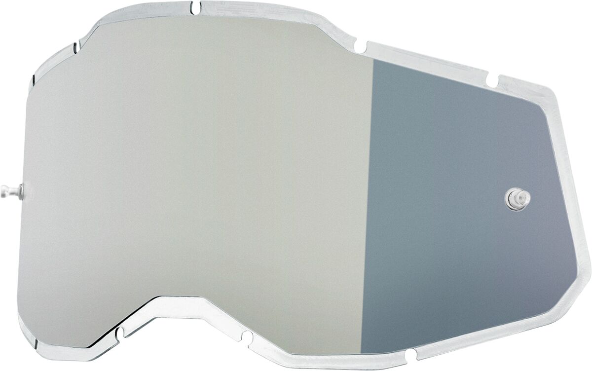 Goggles linser og deler, Lens RC2/AC2/ST2 I-Silver — 100% 59091-00001