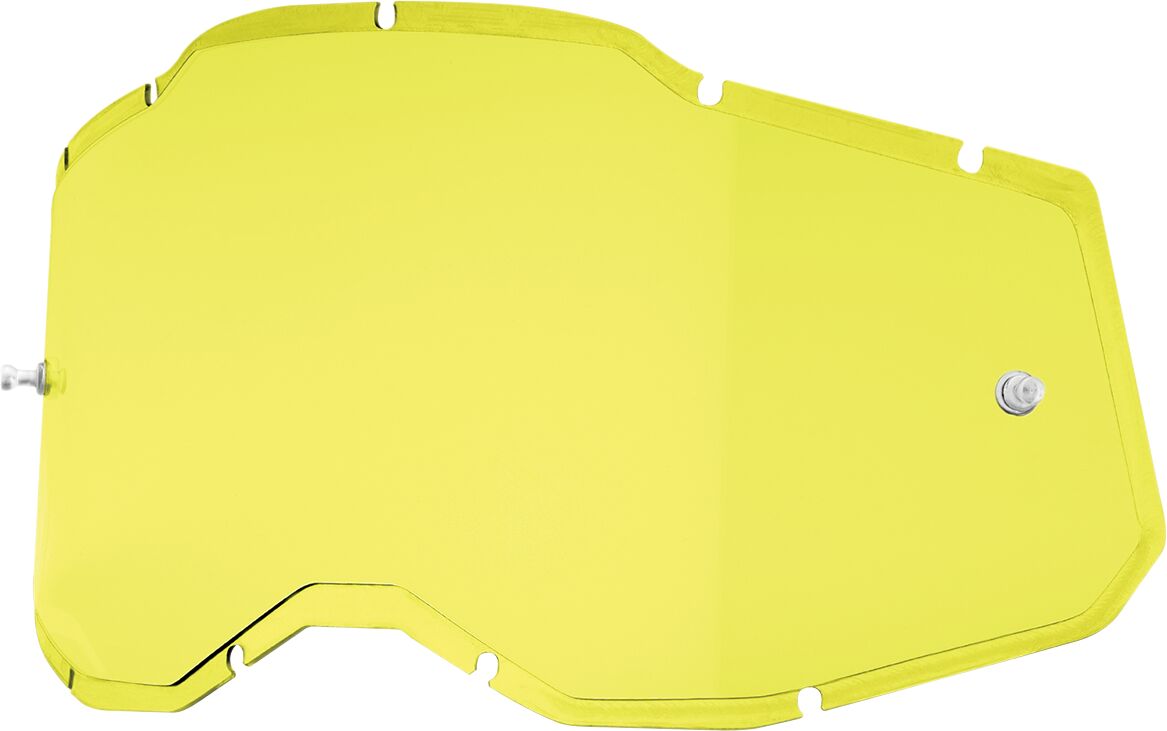 Goggles linser og deler, Lens RC2/AC2/ST2 I-Yellow — 100% 59092-00003