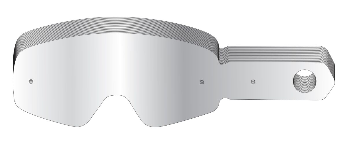 Goggles linser og deler, Magnet Tear Off 25PCS — Pro Grip PZ3279
