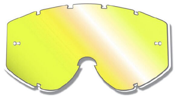Goggles linser og deler, Lens 3397 Mirror Yellow — Pro Grip PZ3397
