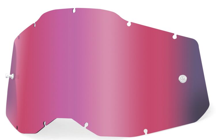 Goggles linser og deler, Lens 100% ACURI2/STRATA2 Pink — 100% 59107-00006